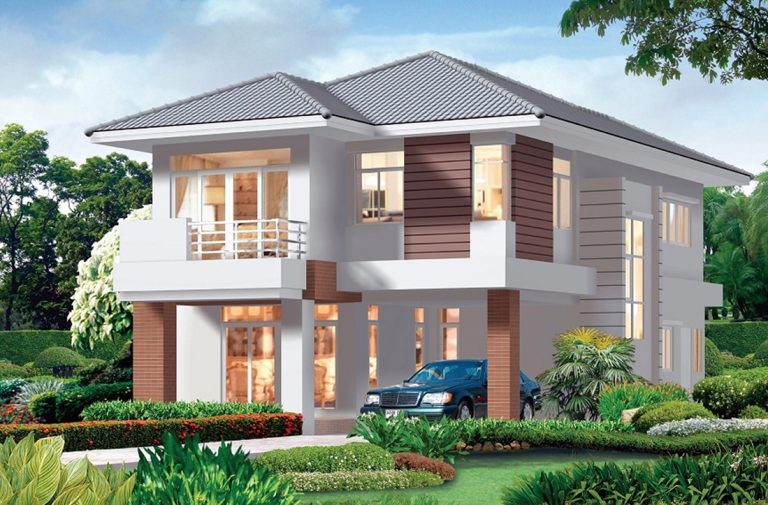Biệt thự 2 tầng nhà vườn